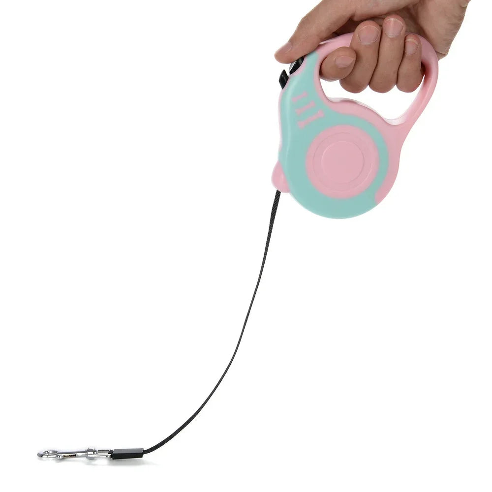 Dog Leash 3m 5m Durable Automatic Retractable Cat Lead Extension Puppy